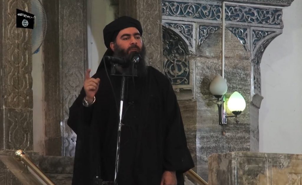 The US Army reportedly targeted Daesh group leader Abu Bakr Al-Baghdadi. (AFP)
