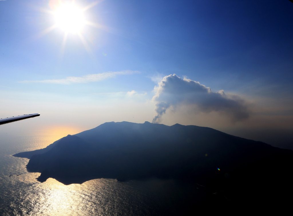 In May 2015, all residents of the island were evacuated to Yakushima Island after explosive eruptions of volcano Shindake. (AFP)