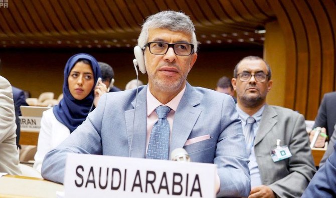 Dr. Abdul Aziz Al-Wasel, Saudi ambassador to the UN in Geneva. (SPA)
