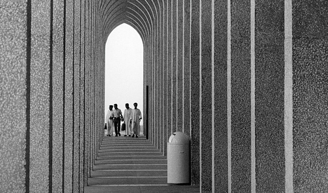 Future engineers for Aramco on their way to studies in Dammam in 1974. Oil was at the heart of the Kingdom’s transformation during the decade. (Getty Images)