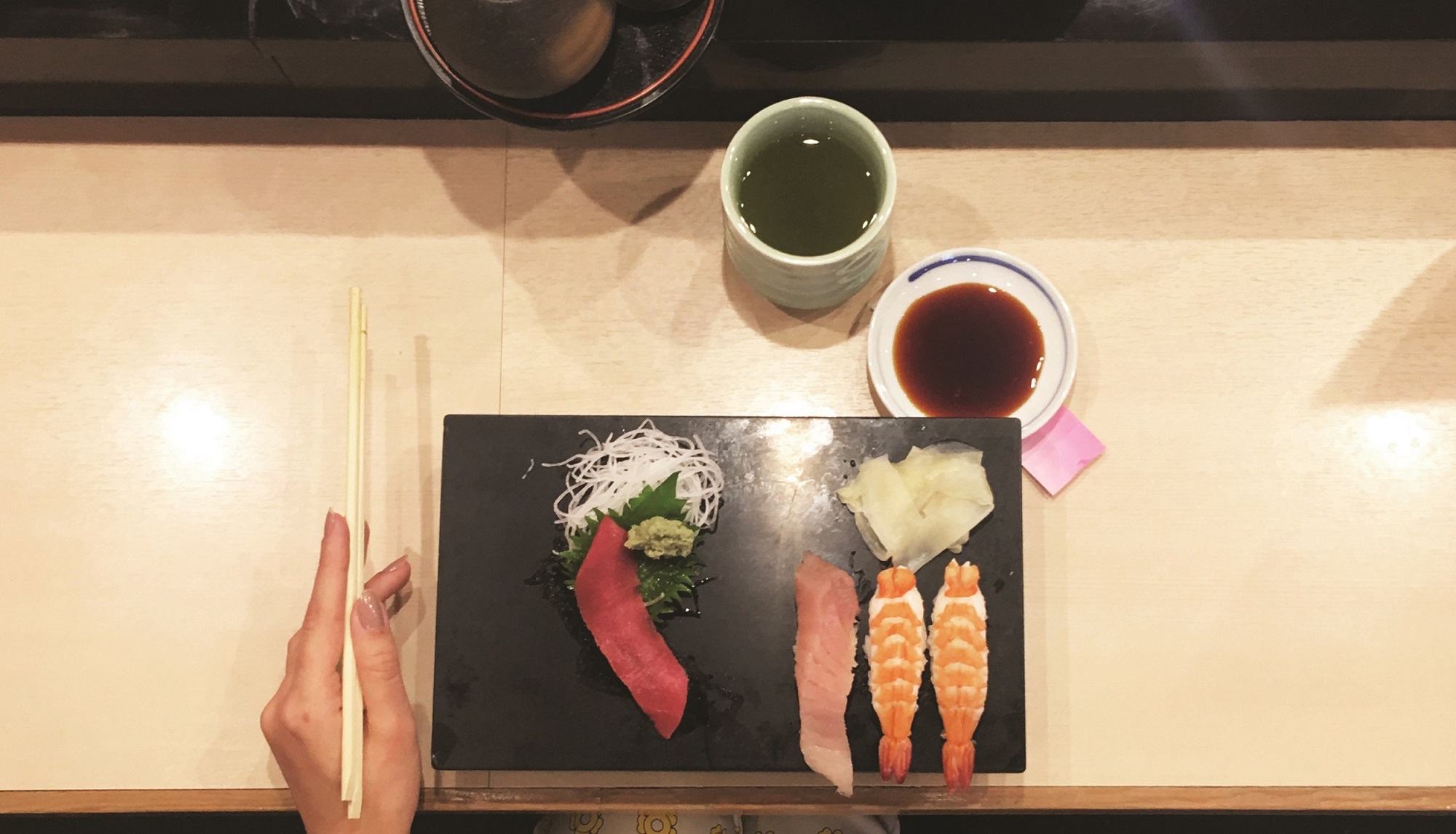 “Tokyo is a city of craft and this is seen in the amount of care and detail they put in their food,” food blogger Tala Soubra said. (Photo Credits: Tala Soubra)