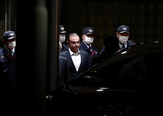 Ex-Nissan chief Carlos Ghosn on October 24, 2019 urged a Tokyo court to dismiss the case against him, accusing Japanese prosecutors of a “pervasive pattern of illegal misconduct.” (File/AFP)