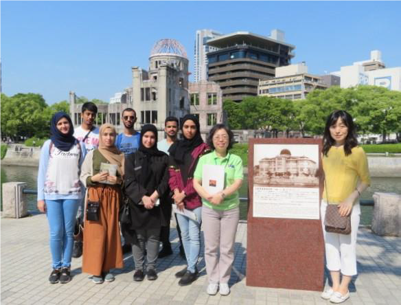 During a cultural visit to Hiroshima. (Photo/Supplied)