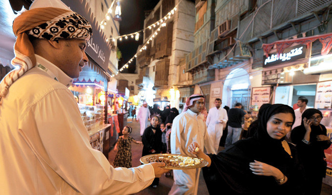 One of the most popular Ramadan activities that has become a tradition is organizing bazaars. These bazaars are usually markets for homemade products and designs by women, such as handicrafts, foods, clothes and accessories. (AFP)