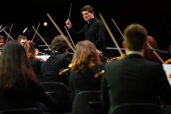 Chief Conductor Pietro Mianiti leads the Orchestra of the Teatro Alla Scala Academy in 