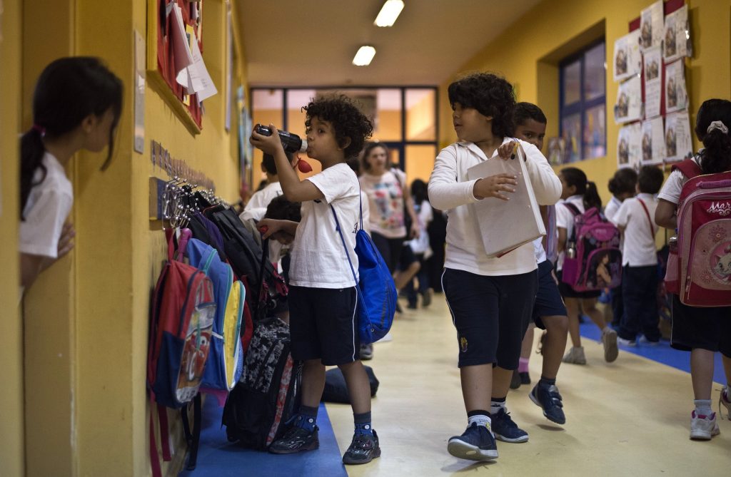 The Egyptian government decided not only to seek assistance but also to apply Japanese teaching techniques throughout the country. (File photo: AFP)