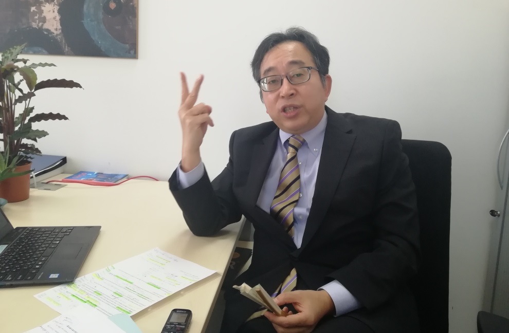 Sakamoto Takema, Director-General of the Middle East and Europe Department of JICA, said the agency’s focus now is on Iraq, Jordan, Lebanon, Syria, and Palestine in the region. (Supplied)