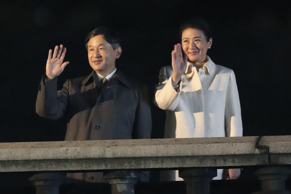 The main focus of the discussions is whether to allow women or heirs in the maternal line of the Imperial Family to assume the throne. (AFP)