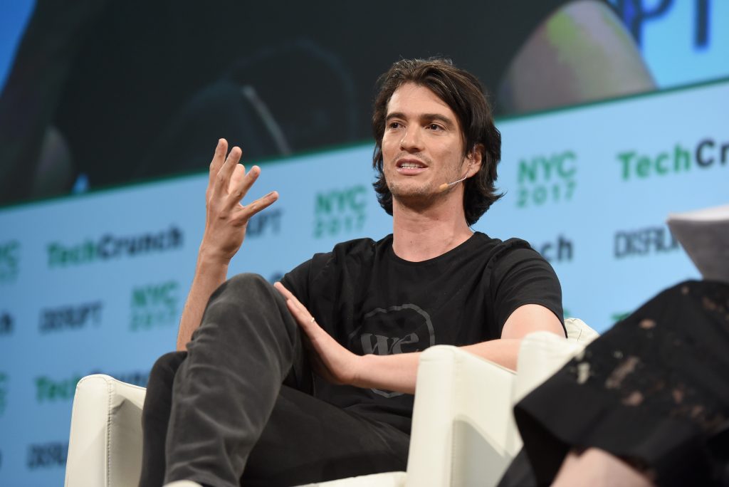Co-founder and former Chief Executive Adam Neumann, along with other WeWork officials, is being sued by minority shareholders to recoup losses. (AFP)