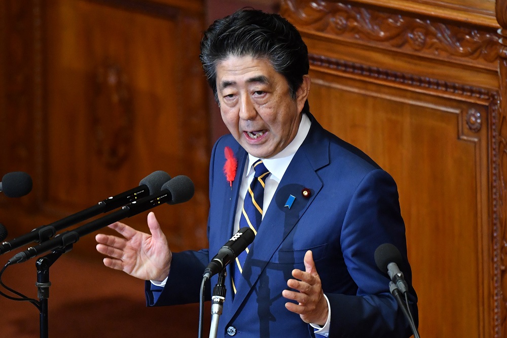 If Abe stays in power, his consecutive days in office since returning to power will hit an all-time record in August next year. (AFP file)