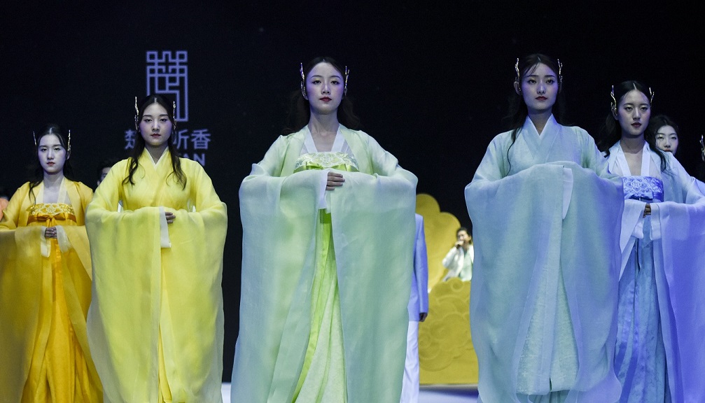 Yeya said there was no specific inspiration behind her Fall/Winter 2019 collection that she will present at FFWD on Saturday, but there will be lots of exaggerated silhouettes that have a very Japanese feel. (AFP))