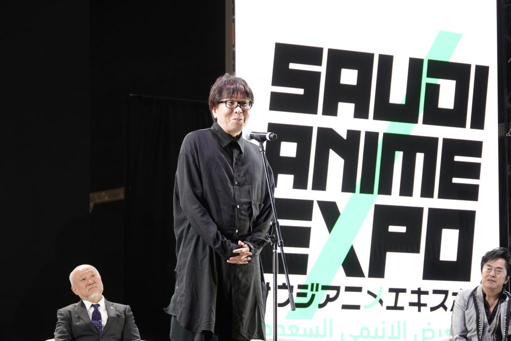 Yoichi Takahashi said he was happy to be here with this large crowd.