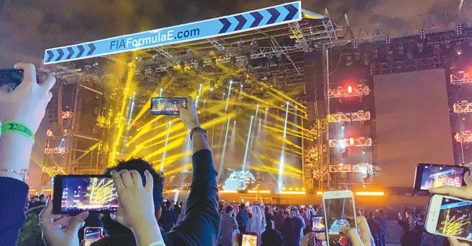 Events and entertainment tourism are expected to play a key role in the Kingdom’s economic reform, with more than 5,000 events on the calendar for 2019. (Supplied)