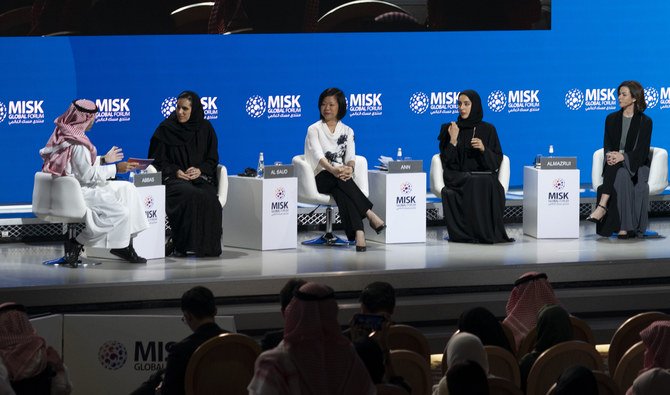 The panel included influential and inspirational women from the region. (AN photo/Ziyad Al-Arfaj)