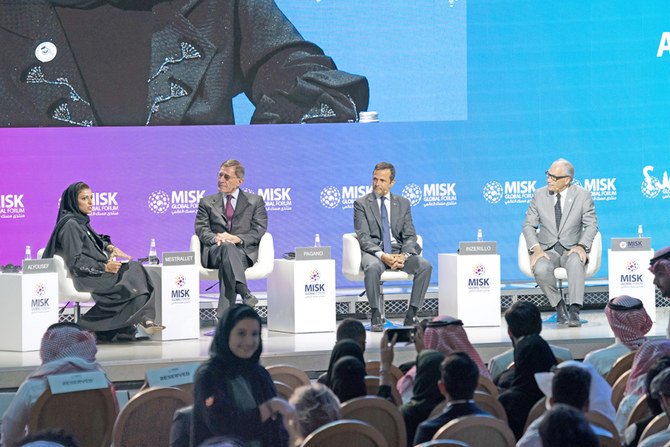 Top officials discuss tourism’s potential in KSA at the forum. (AN/Ziyad Alarfaj)