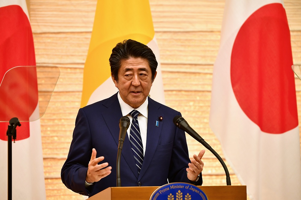 Prime Minister Shinzo Abe made the remark at the first meeting of a public-private council to discuss support for the ice age generation in their 30s and 40s. (AFP/file)