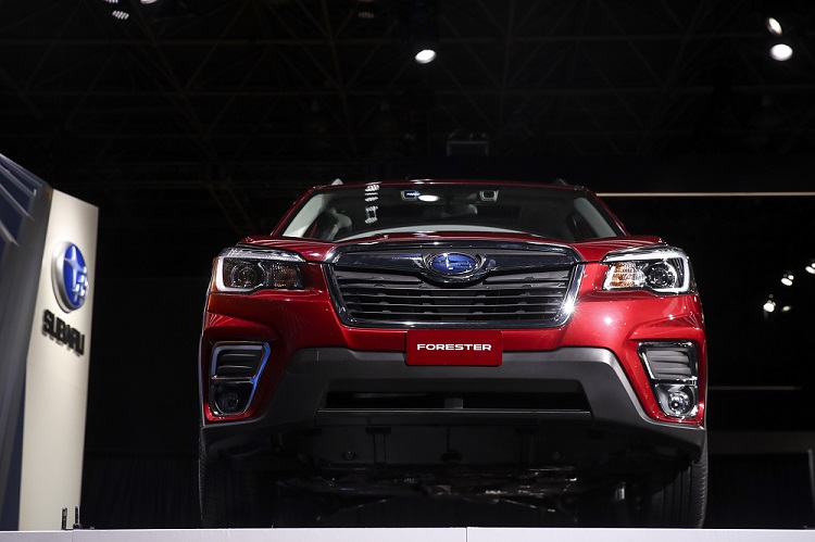 The 2019 Subaru Forester is unveiled at the New York International Auto Show. (AFP/file)