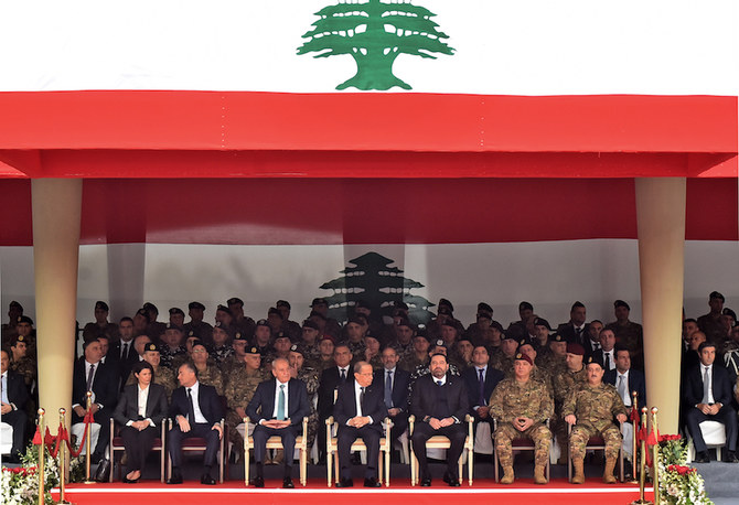 Lebanon marked 76 years of self-rule, with nationwide festivities by protesters taking centre stage in place of the traditional military parade to mark a first year of