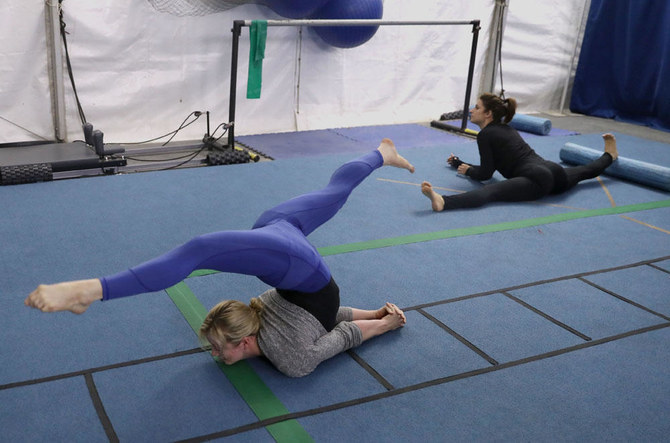 Lauren Joy Herley worked on Cirque du Soleil Sand during Saudi National Day in 2018, and she loved Saudi Arabia’s enthusiastic reactions during the performance, calling them ‘very vocal.’ (AN Photo)