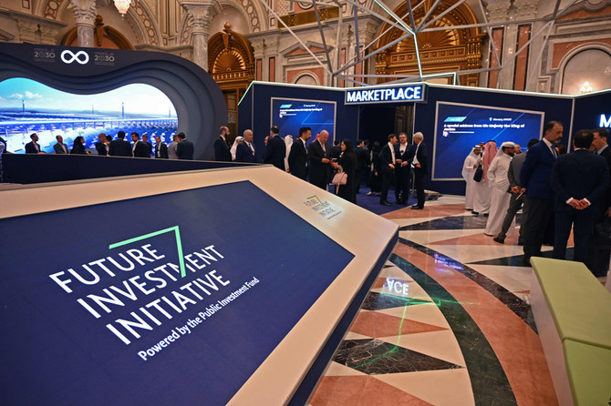 Top finance moguls and political leaders attended the three-day Davos-style Saudi investment summit, which concluded on Oct. 31, 2019. (AFP / FAYEZ NURELDINE)