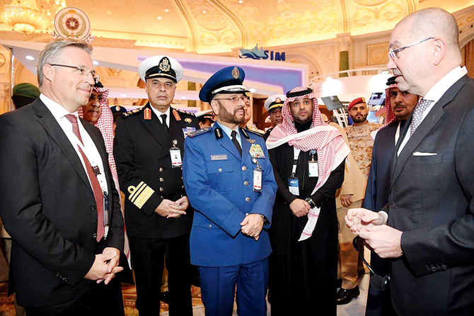 The military Chief of Staff of Saudi Arabia, Gen. Fayyad Al-Ruwaili, opens the first Saudi International Maritime Forum in the presence of a number of leaders and heads of concerned bodies in the marine environment. (SPA)