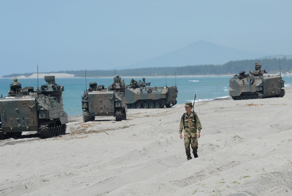 Under the Middle East mission, the government plans to dispatch a Maritime SDF destroyer and utilize a patrol plane. (AFP)