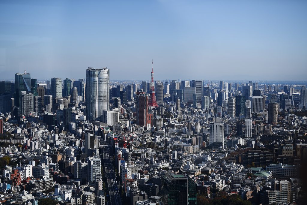 Tokyo announced that it will take responsibility as a global megacity that contributes to the world’s net zero emissions. (AFP)