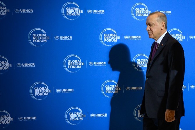 Turkish President Recep Tayyip Erdogan is the sole decision-maker when it comes to the country’s foreign and security policies. (AFP)