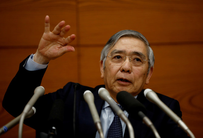 Bank of Japan Governor Haruhiko Kuroda speaks at a news conference in Tokyo, Japan, on Dec. 19, 2019. (REUTERS/Kim Kyung-Hoon)