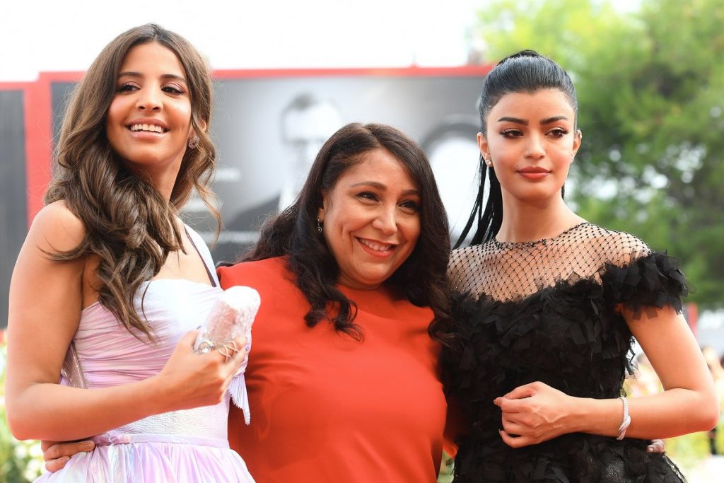 The Kingdom’s most-lauded filmmaker, Haifaa Al-Mansour, premiered her latest film, “The Perfect Candidate,” at the Venice Film Festival. (AFP)