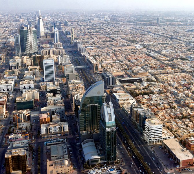 A view of the city of Riyadh. The monthly bulletin of SAMA on Monday showed that 155,893 mortgage loans were offered in 2019 up to November. (Shutterstock)