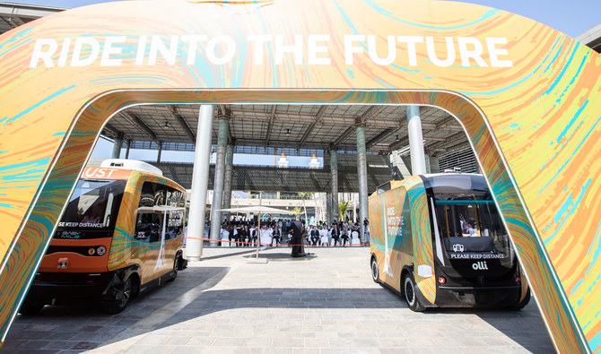 The autonomous shuttles depend on electric energy via batteries and they do not require petrol to run. (Photo Supplied)