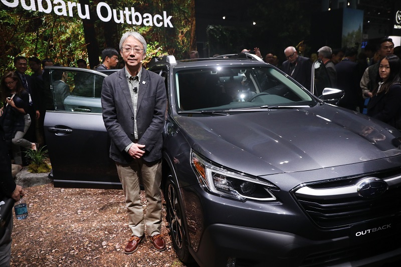 Subaru President Tomomi Nakamura pointed out that the two automakers are wasting time and money by separately developing similar technologies for connected cars. (AFP/file)