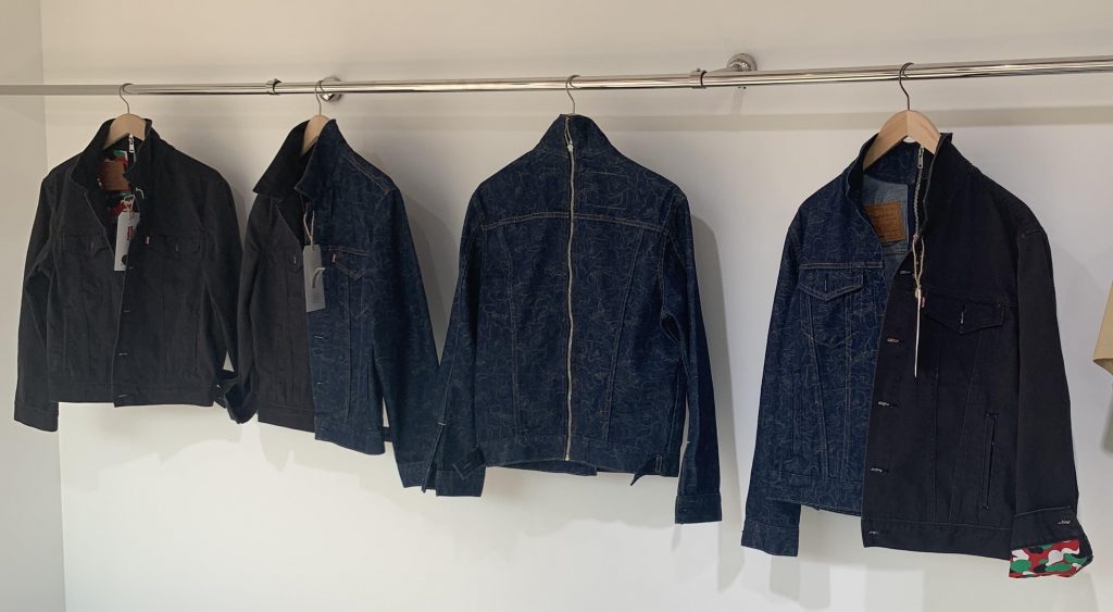 BAPE X Levi’s Type III trucker Jackets.