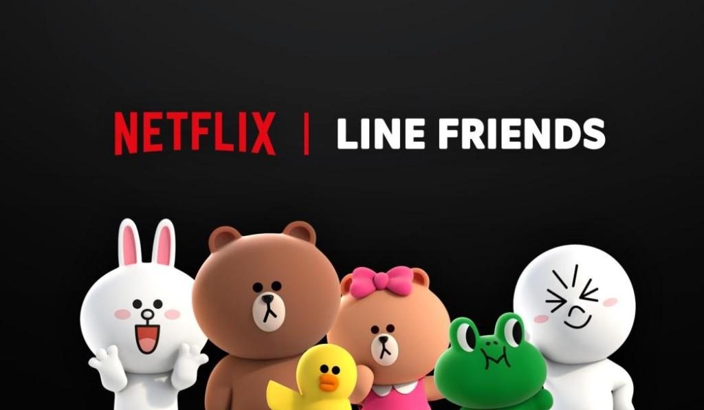 Line characters such as Brown, Cony, and Sally will be featured in a new Netflix animated series. (Netflix)