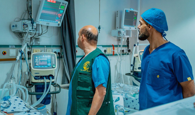 A medical team of KSRelief on Saturday performed 13, including five open-heart, surgeries on children suffering from congenital heart diseases in Tanzania. (SPA)