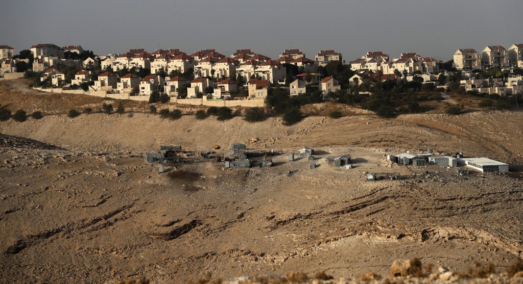 Israel has recently approved plans for the construction of about 1,900 housing units in settlements in the West Bank. (AFP)
