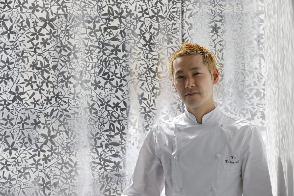French restaurant Kei in Paris run by Japanese chef Kei Kobayashi won three stars in the 2020 Michelin Guide for France published on Monday. (AFP) 