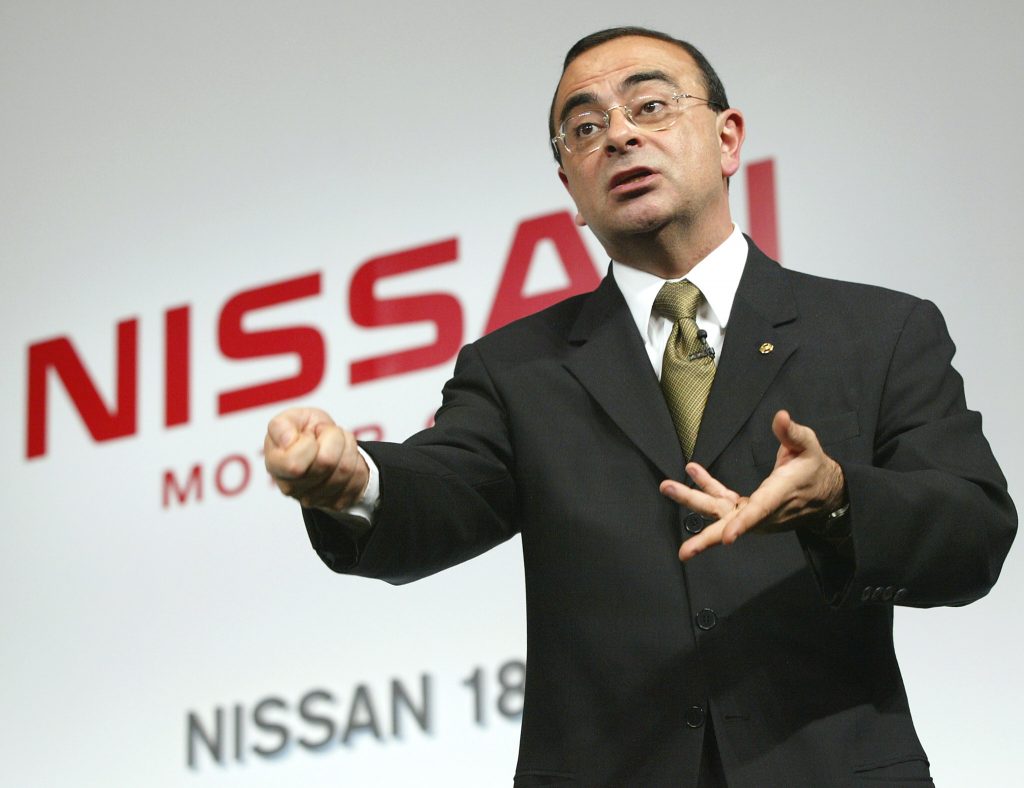 Ghosn has said he is innocent, and he is expected to push his account when he speaks to reporters Wednesday in Beirut. (AFP)
