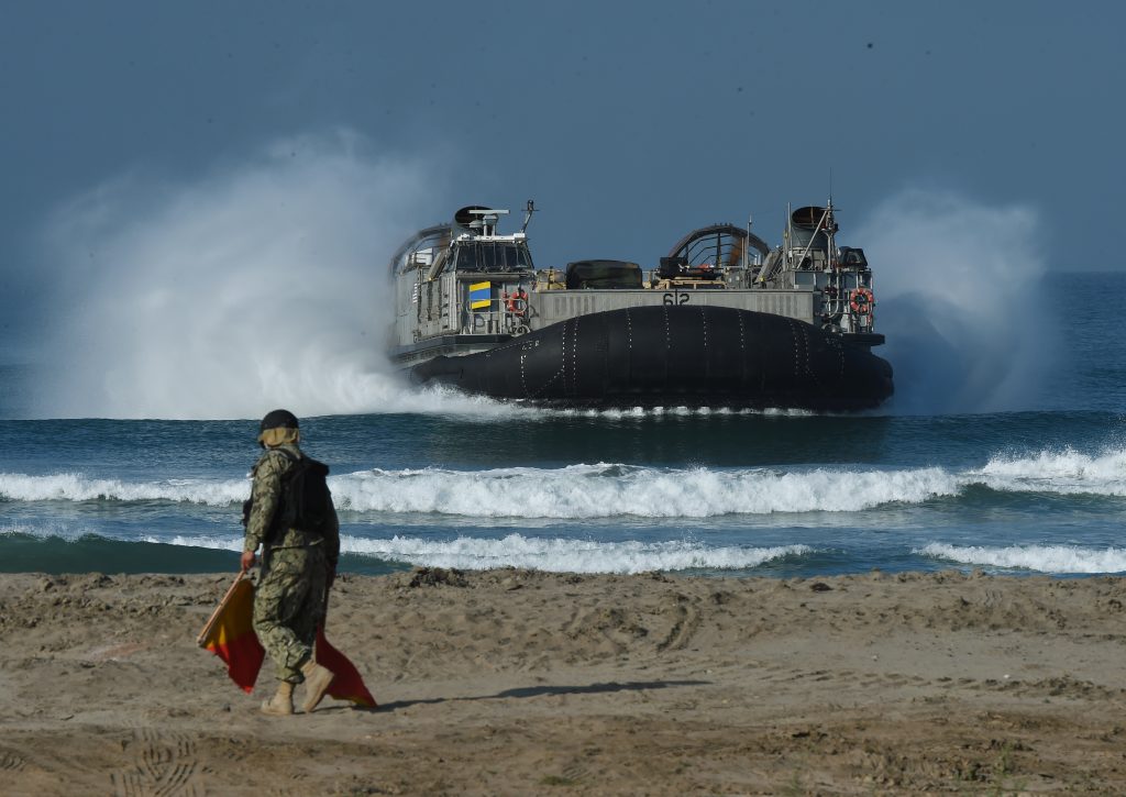 Japan's Ground Self-Defense Force and the US Marine Corps conducted on Sunday an opening ceremony for their joint exercises. (AFP)