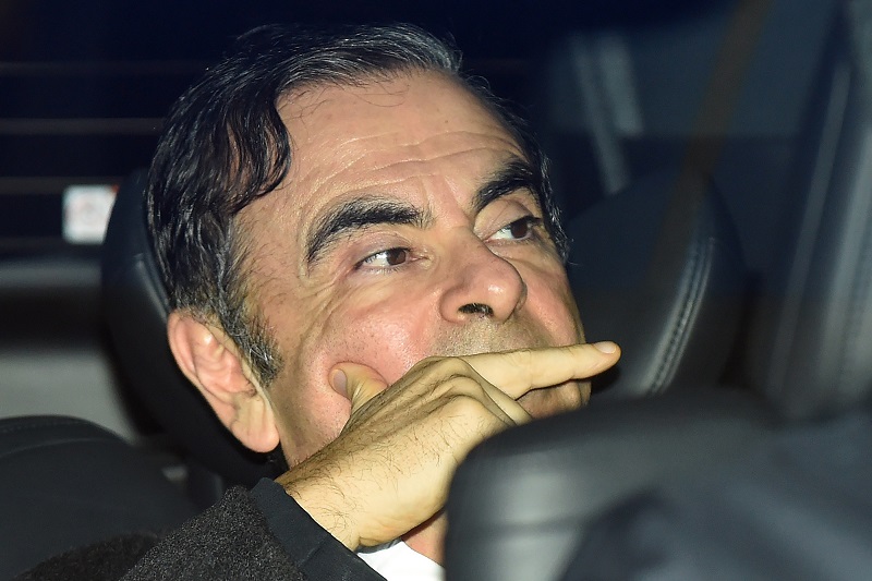 Ghosn, who dramatically skipped bail earlier this month and fled to Lebanon, had painted a picture of harsh conditions in Japanese custody that authorities have contested. (AFP/file)