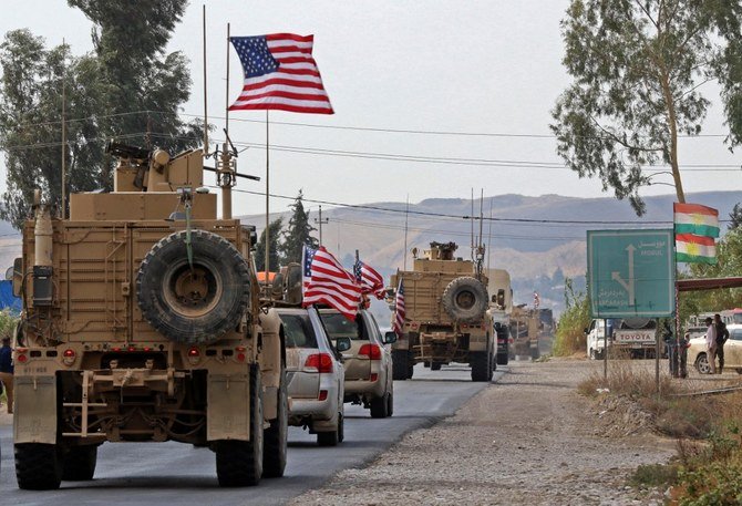 US troops are deployed as part of the broader international coalition, invited by the Iraqi government in 2014 to help fight Daesh. (File/AFP)