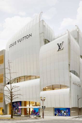 Louis Vuitton Maison Osaka Midosuji flagship store. (Louis Vuitton)