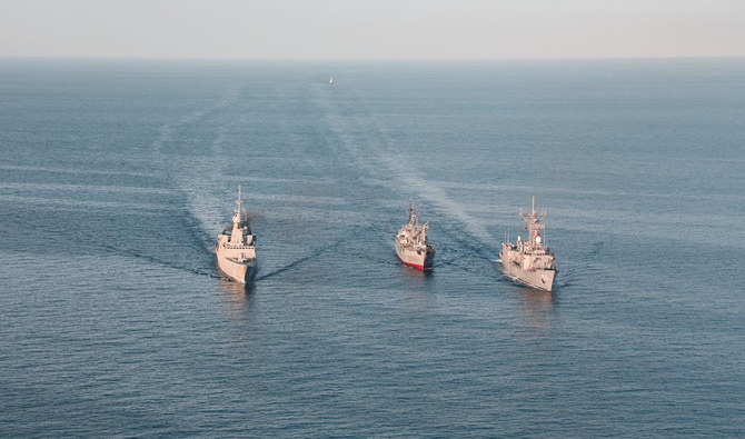 The joint training also concentrated on naval self-defense measures. (Photos: SPA/Supplied)