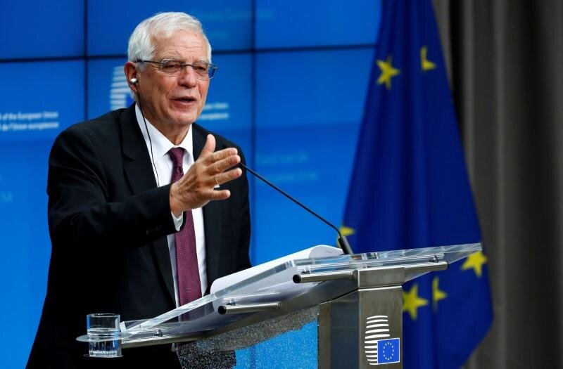 EU foreign policy chief Josep Borrell. (Reuters)