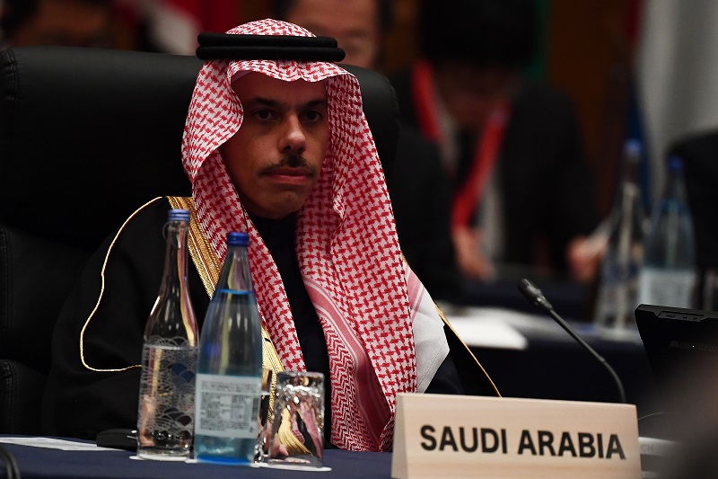 Our policy is fixed. We do not have relations with the state of Israel and Israeli passport holders cannot visit the kingdom at the current time, said Prince Faisal bin Farhan. (AFP/file)
