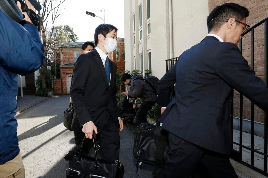 Japanese prosecutors raided the Tokyo home of former Nissan Chairman Carlos Ghosn. (AFP)