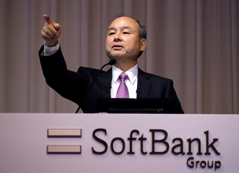 The billionaire founder and chief executive of SoftBank Group Corp., Masayoshi Son, hinted at partnering with the Indonesian government to fund the project when he met President Joko Widodo last week in the capital, Jakarta. (AFP/file)