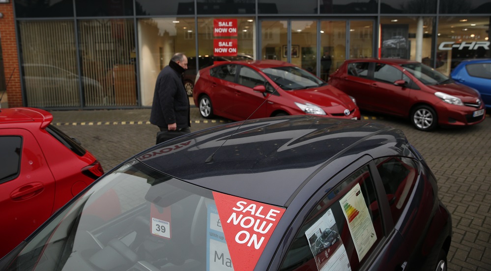 The United States maintains import duties on cars and auto parts from Japan, despite strong calls for their abolition by the Japanese side. (AFP/file)