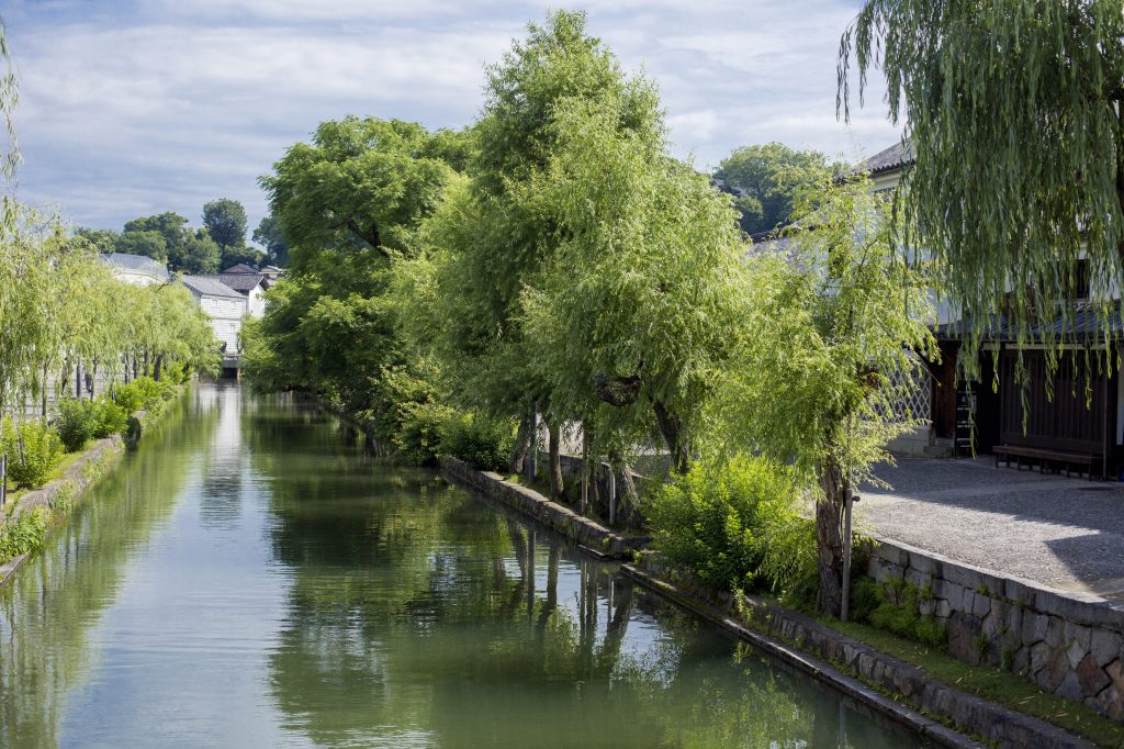 Japan’s merchant district in Kurashiki, Okayama is also known as the ‘warehouse village’ (Supplied)